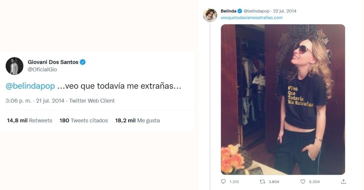 Belinda responde a Giovanni Dos Santos