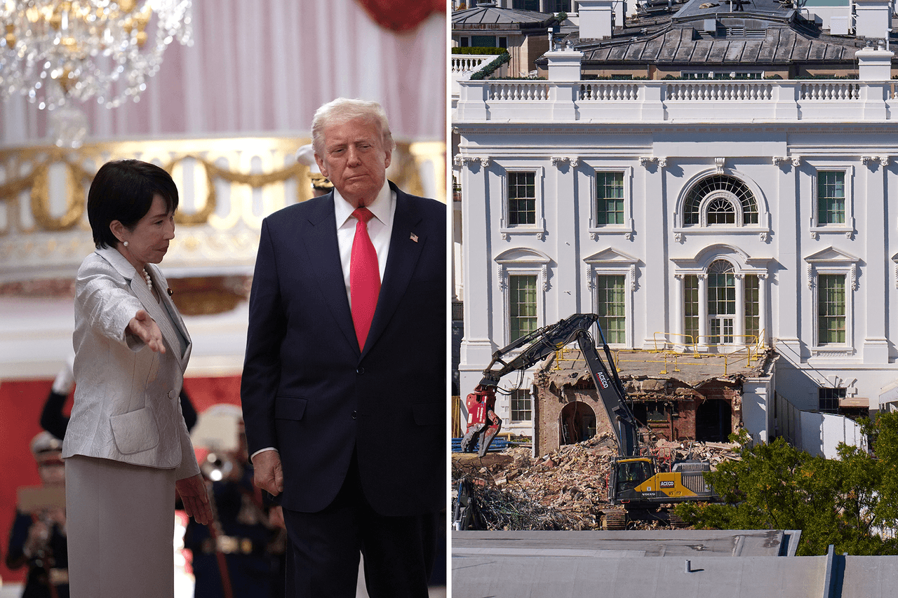 La semana en video: Trump dejó boquiabierta a la líder de Japón y la demolición del Ala Este de la Casa Blanca