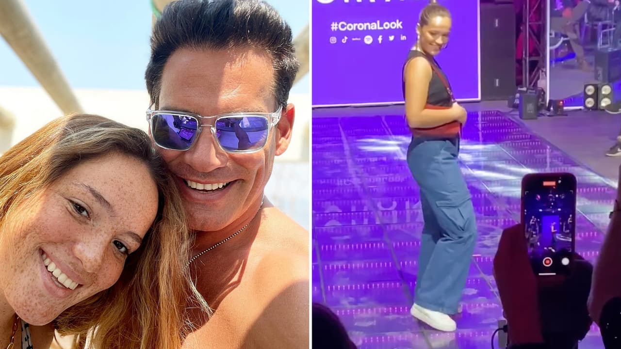 Cristián de la Fuente defiende a su hija de los que critican sus pecas y su "forma de caminar"