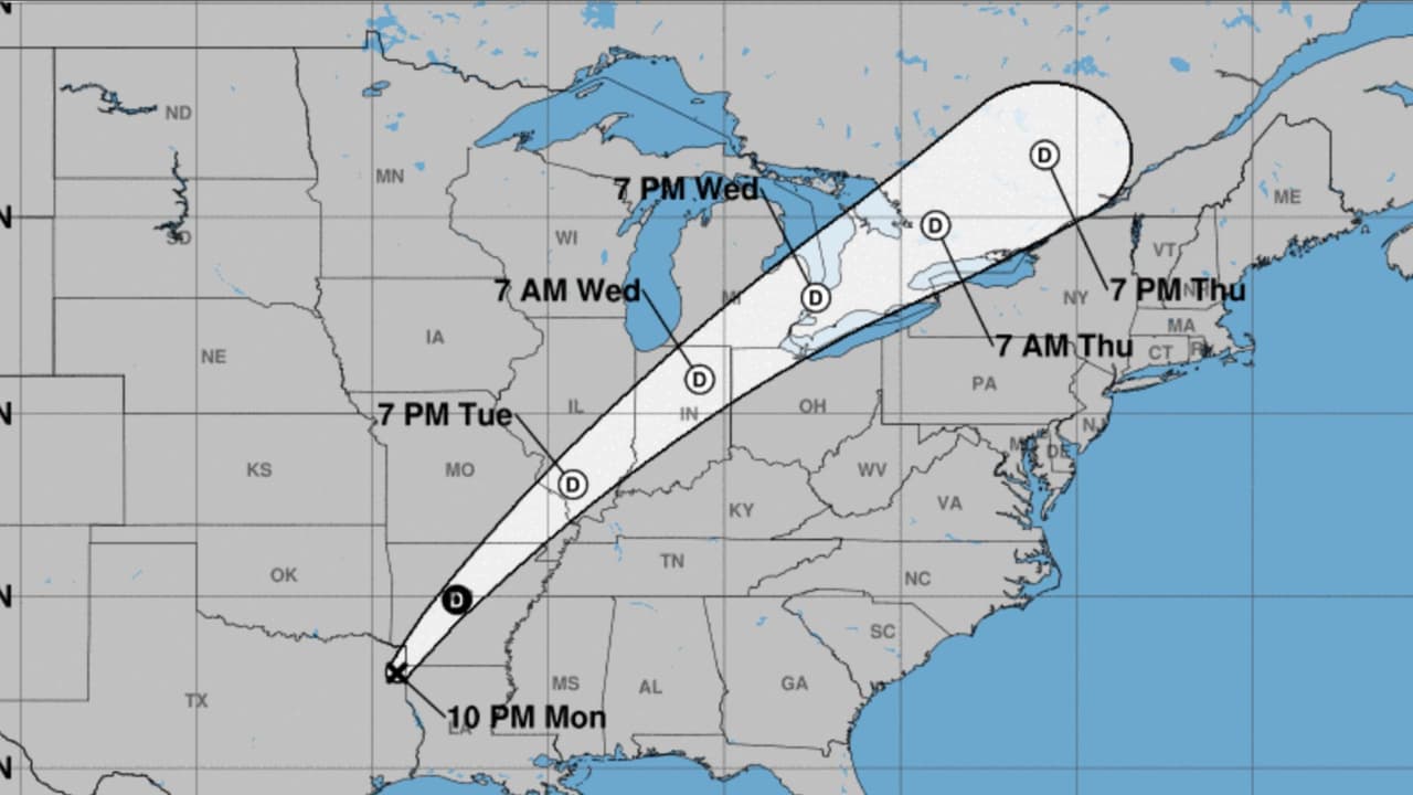 Remanentes del huracán Beryl traerán lluvias a Nueva York; llaman a extremar precauciones