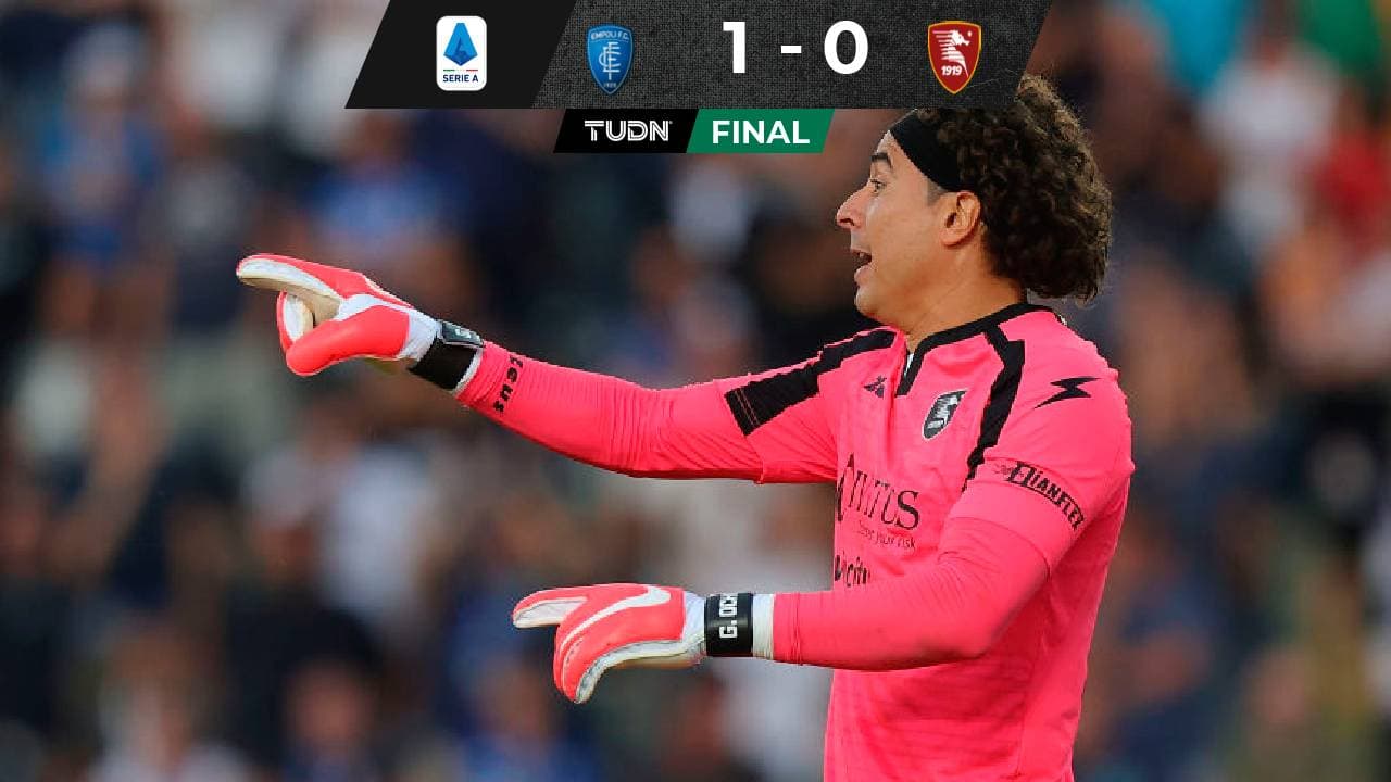 Memo Ochoa cae con el Salernitana ante Empoli y sigue sin ganar en Serie A

