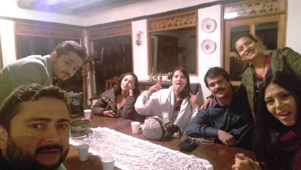 Behind the curtain, actors let their fun side loose. They became good friends who enjoy spending long hours shooting together in different locations.