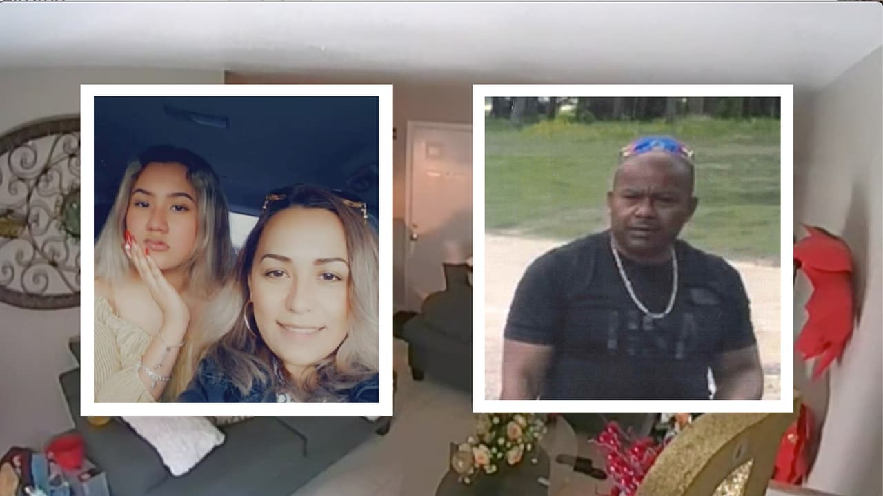 Aparece en video el hombre acusado de matar a la madre e hija hispanas al sureste de Houston