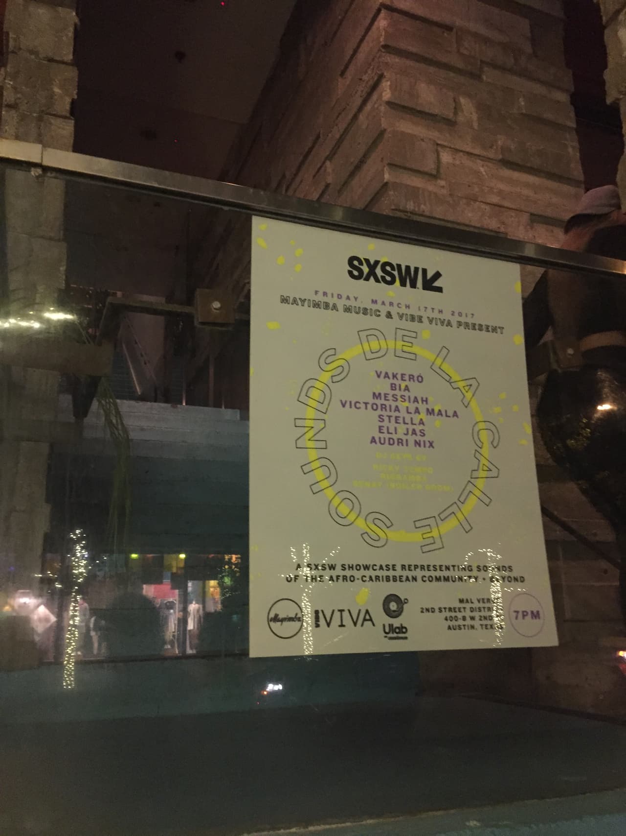 Showcase 'Sounds de la Calle' de Mayimba, Vibe Viva y U-LAB.