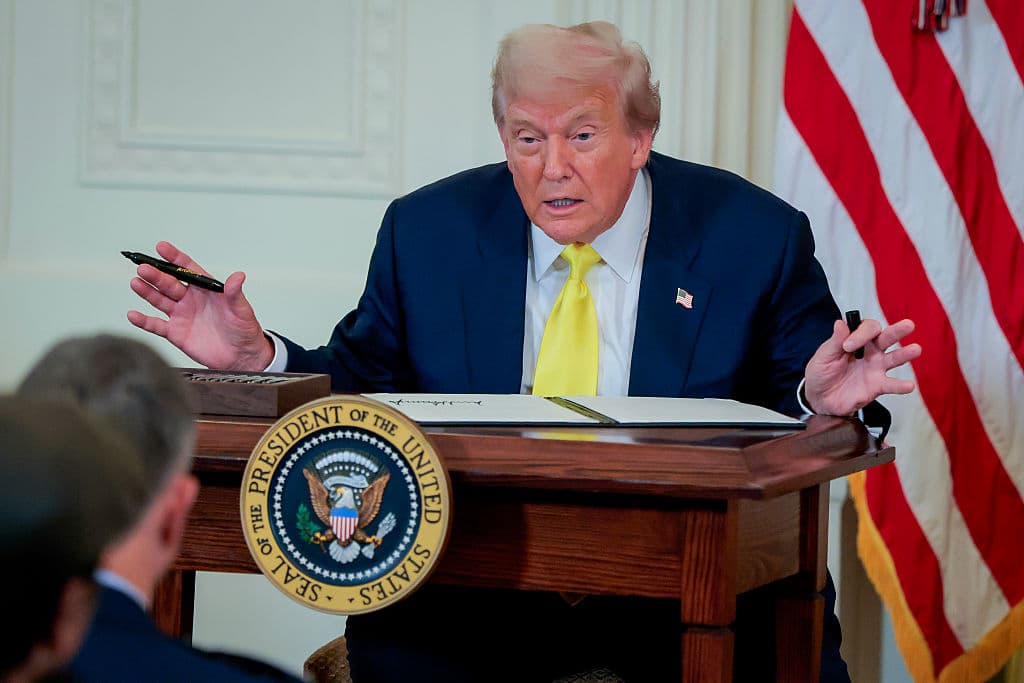 Trump en Washington DC.