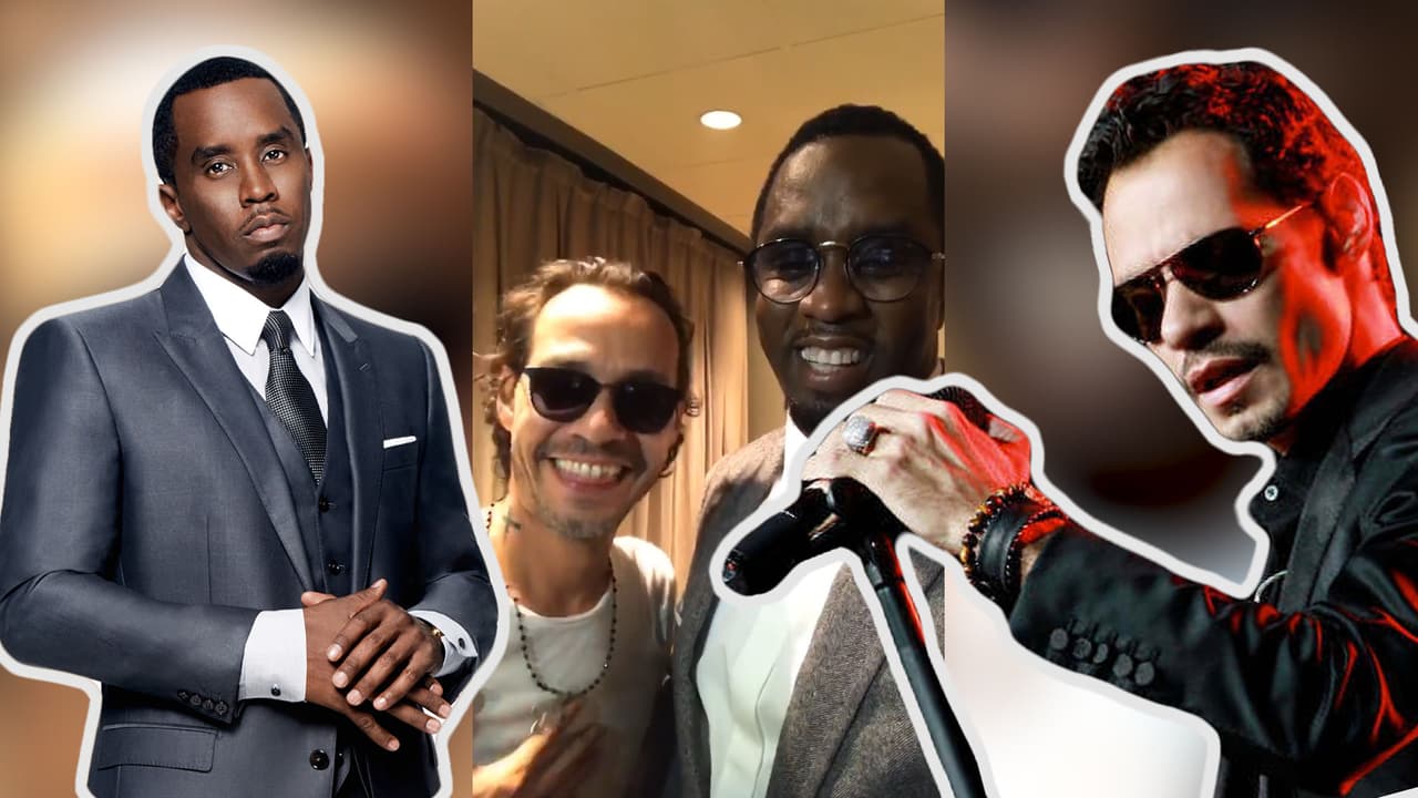 Los ‘exes’ de JLo son los mejores amigos: Diddy es el fan ‘número 1’ de Marc Anthony