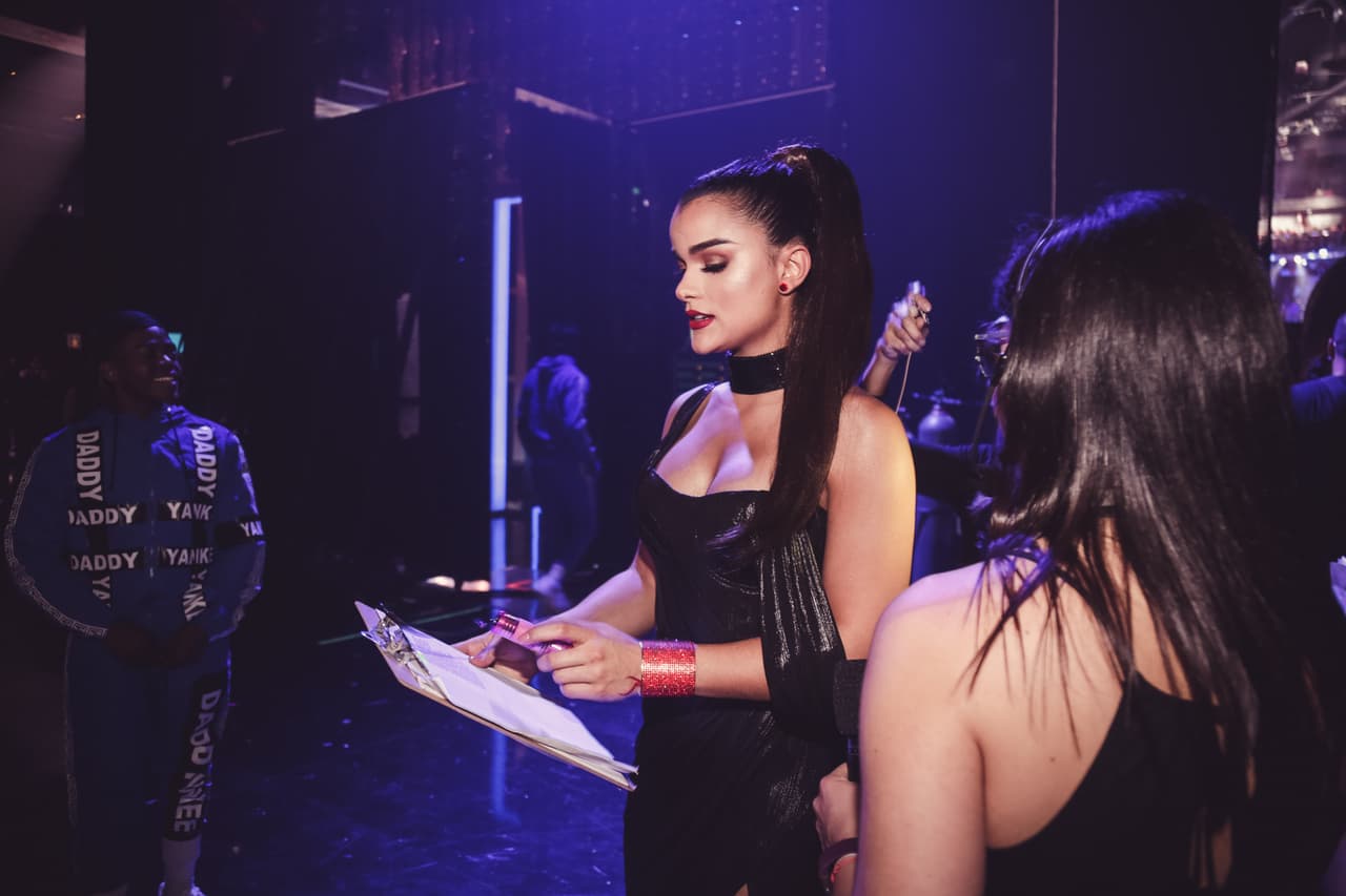 La que andaba muy estudiosa para que todo saliera perfecto fue Clarissa Molina.