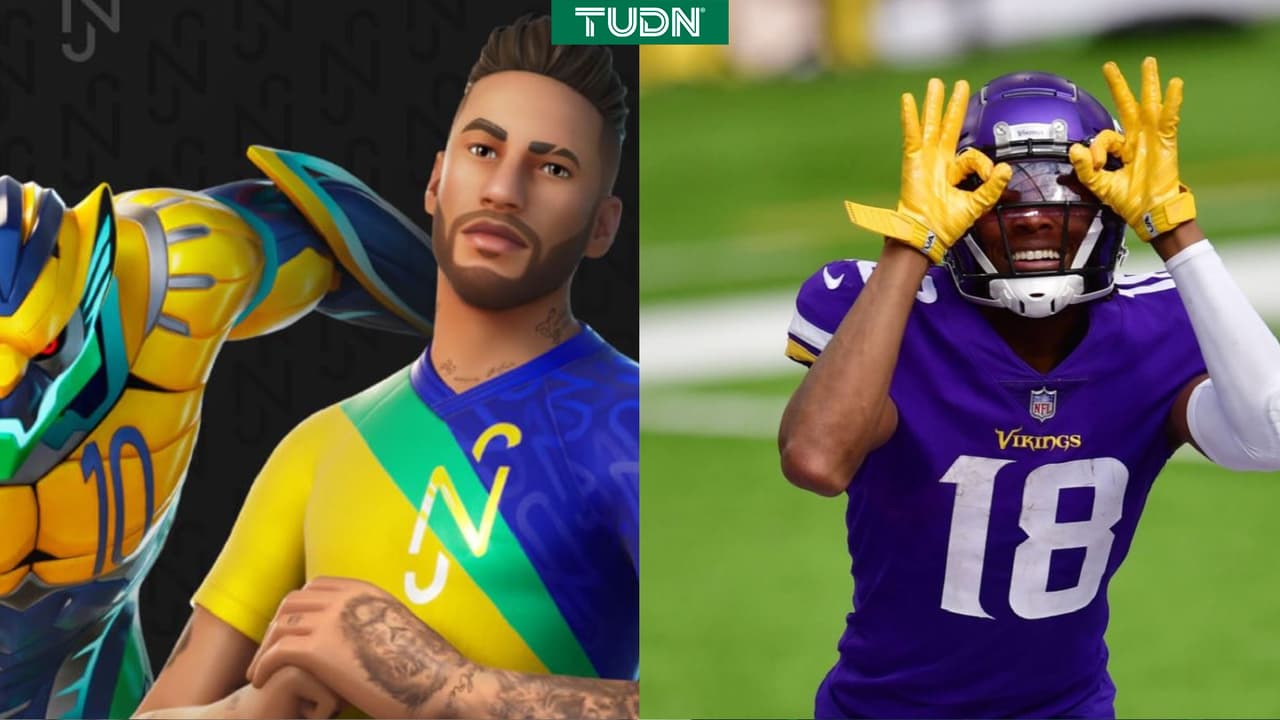 Neymar y Justin Jefferson con 'Get Griddy' estarán en Fortnite