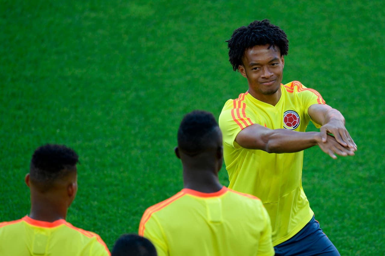El centrocampista de la Juventus, Juan Guillermo Cuadrado, nuevamente será quien conduzca a Colombia hacia las oportunidades de gol.