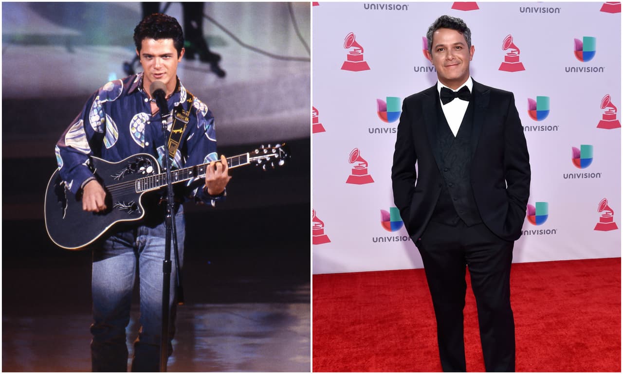 Alejandro Sanz se distinguió por llevar este look en la década de los 90. Hoy también conserva ese amor por lo casual pero también opta por la elegancia cuando es necesario.