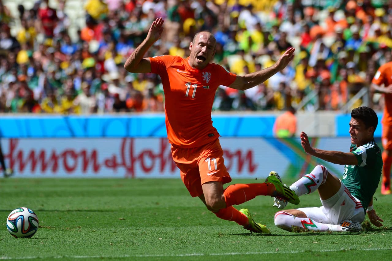 El #NoEraPenal, la maldición que condenó a Robben