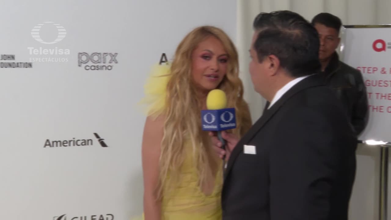 Danna y Paulina Rubio fueron invitadas a la fiesta de los Oscar de Elton John