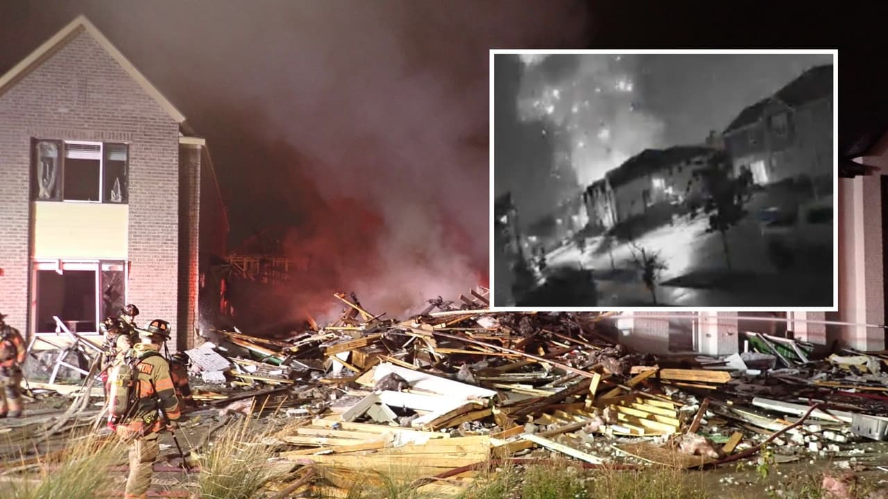 La fuerte explosión de una casa en construcción alarmó a vecinos de Arlington