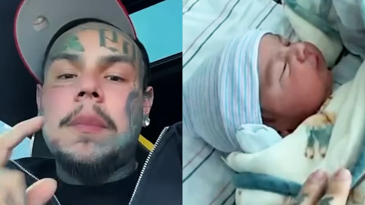 Nace tercer bebé de Tekashi ¡y da a conocer que la criatura ya es millonario!: video