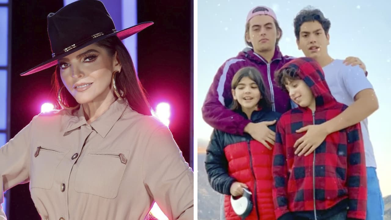 Emiliano es fruto del amor que sostuvo con el empresario mexicano Edgar Gallardo.