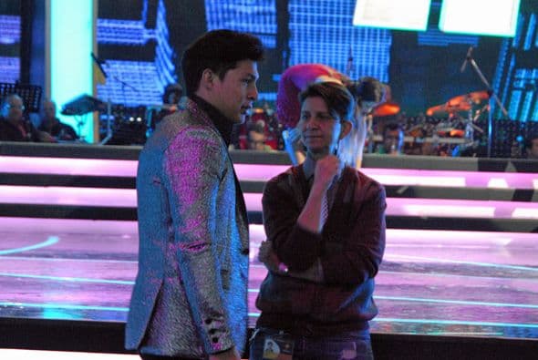 Danny también obutvo tips de la maestra de canto, Olga.