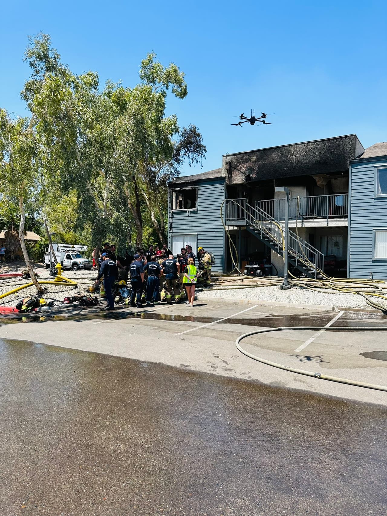 El incidente tuvo lugar alrededor de las 12:30 de la tarde del lunes 31 de julio en unos apartamentos ubicados cerca de
<b>Central Avenue y Baseline Road en Phoenix</b>.
