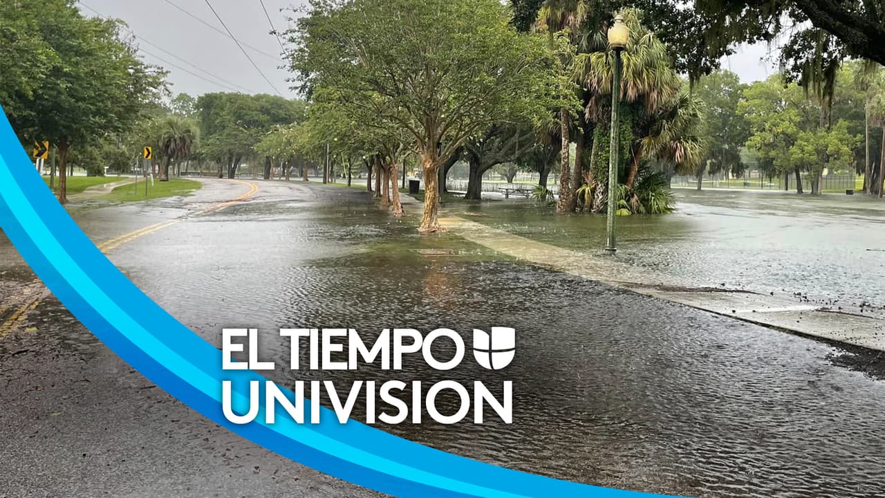 Lluvia excesiva puede dejar inundaciones repentinas en las próximas horas al centro norte de Florida