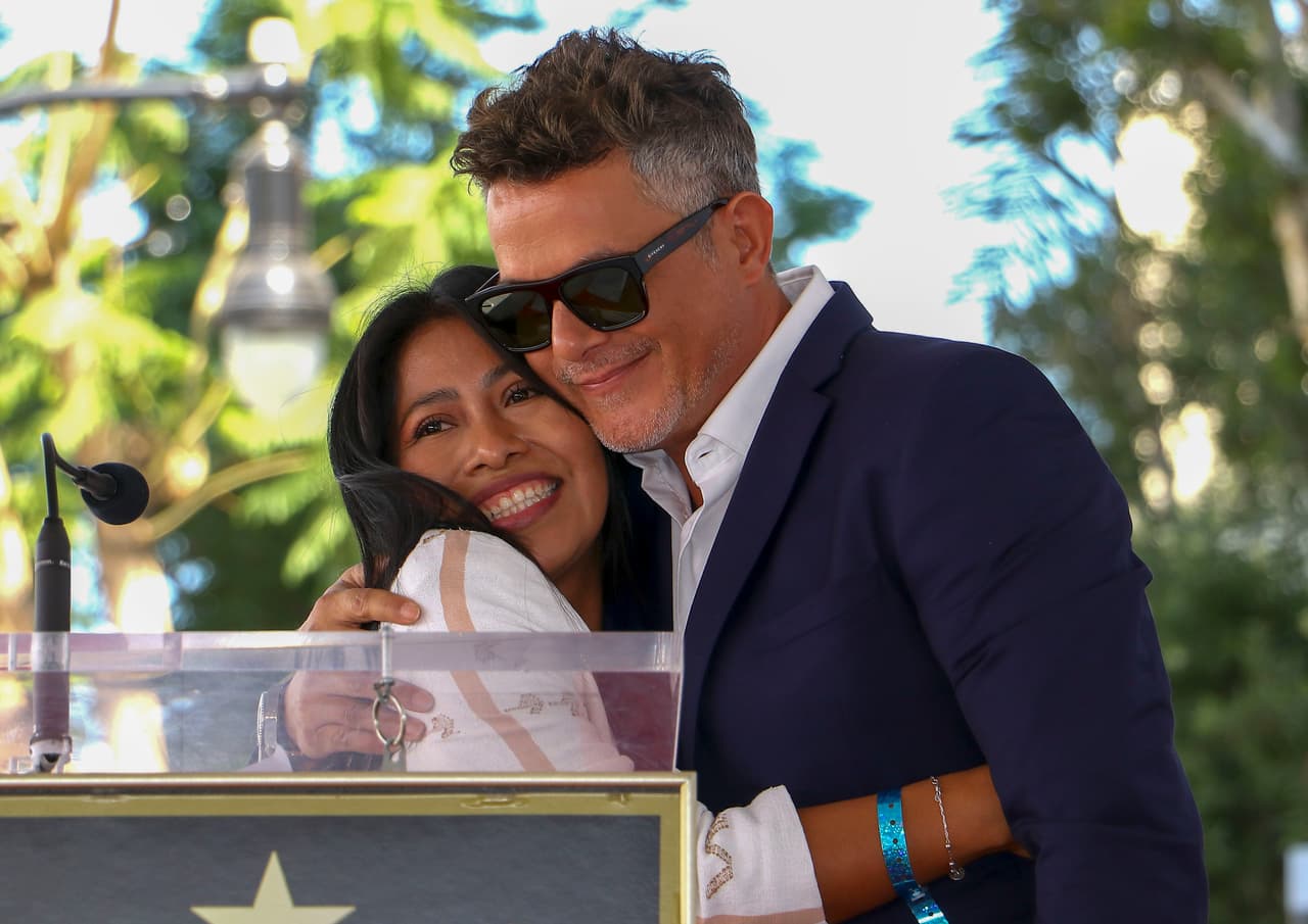 La historia entre ellos comenzó a partir de ser fan uno del otro. Sanz explicó que la conoció cuando él dio un concierto en Puebla, México, al que acudió Aparicio. 
<br>