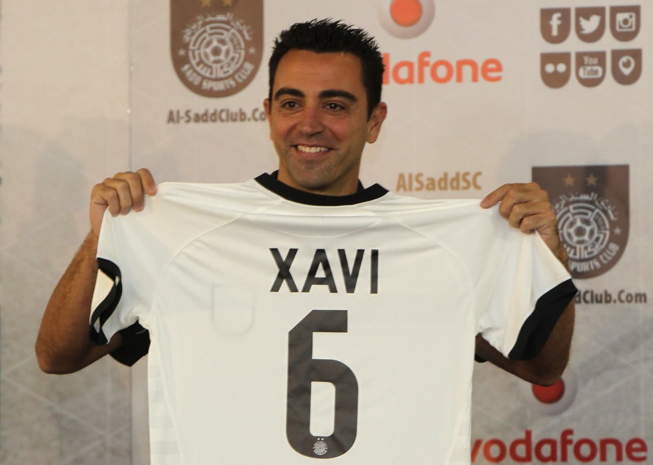 Xavi es presentado oficialmente como nuevo jugador del Al Sadd de Catar