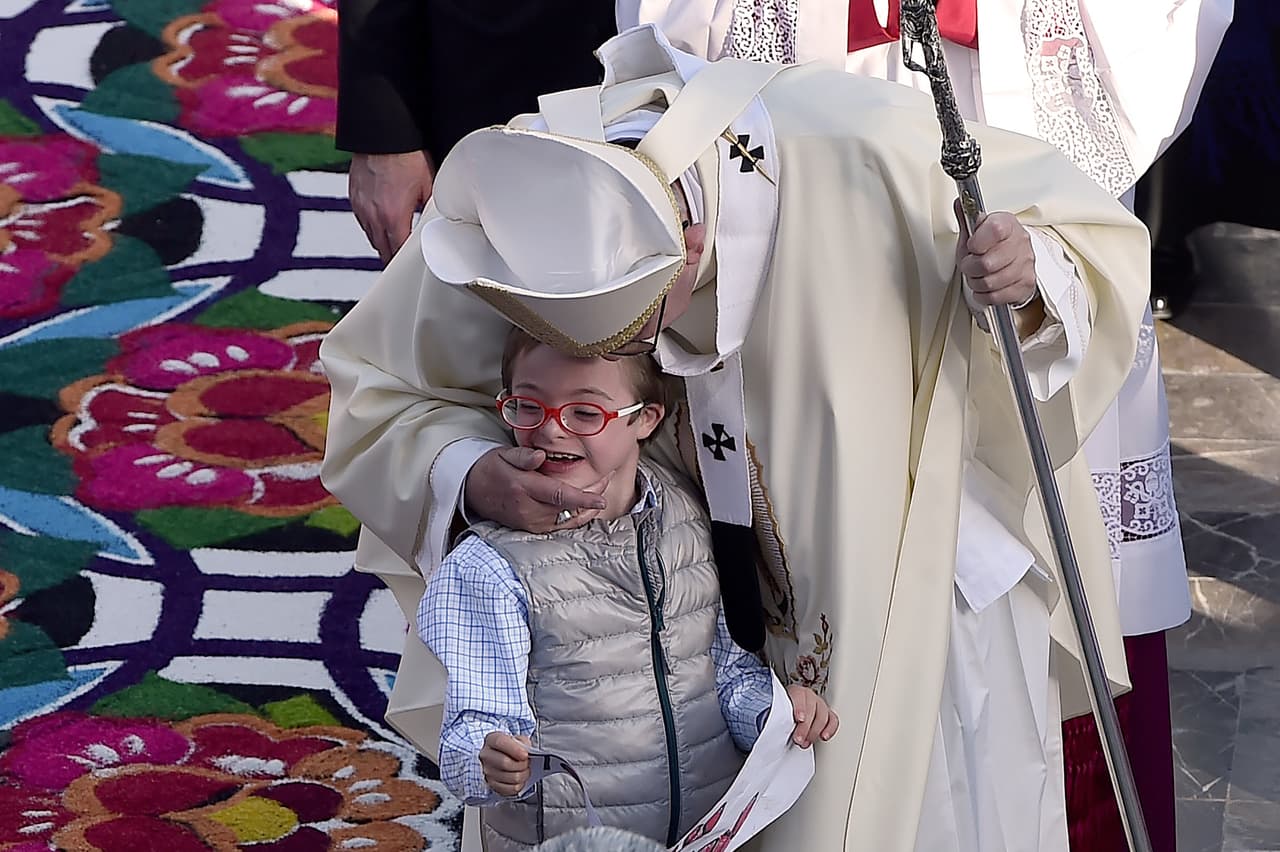 Su encuentro con la Reina de América era algo que Su Santidad esperaba con ansias tras su llegada a México.