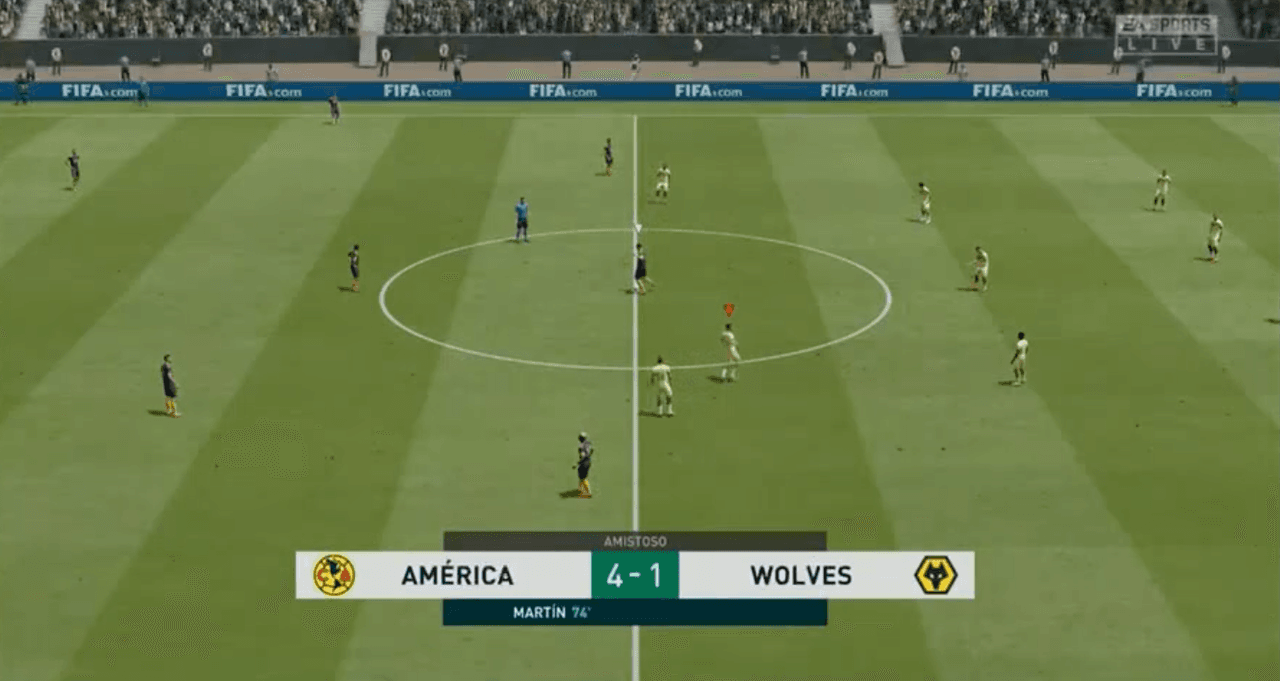 Gio dos Santos condujo al América rumbo a la victoria en el partido de ida efectuado en el Estadio Azteca donde las Águilas vapulearon 5-1 al Wolverhampton de Raúl Jiménez.