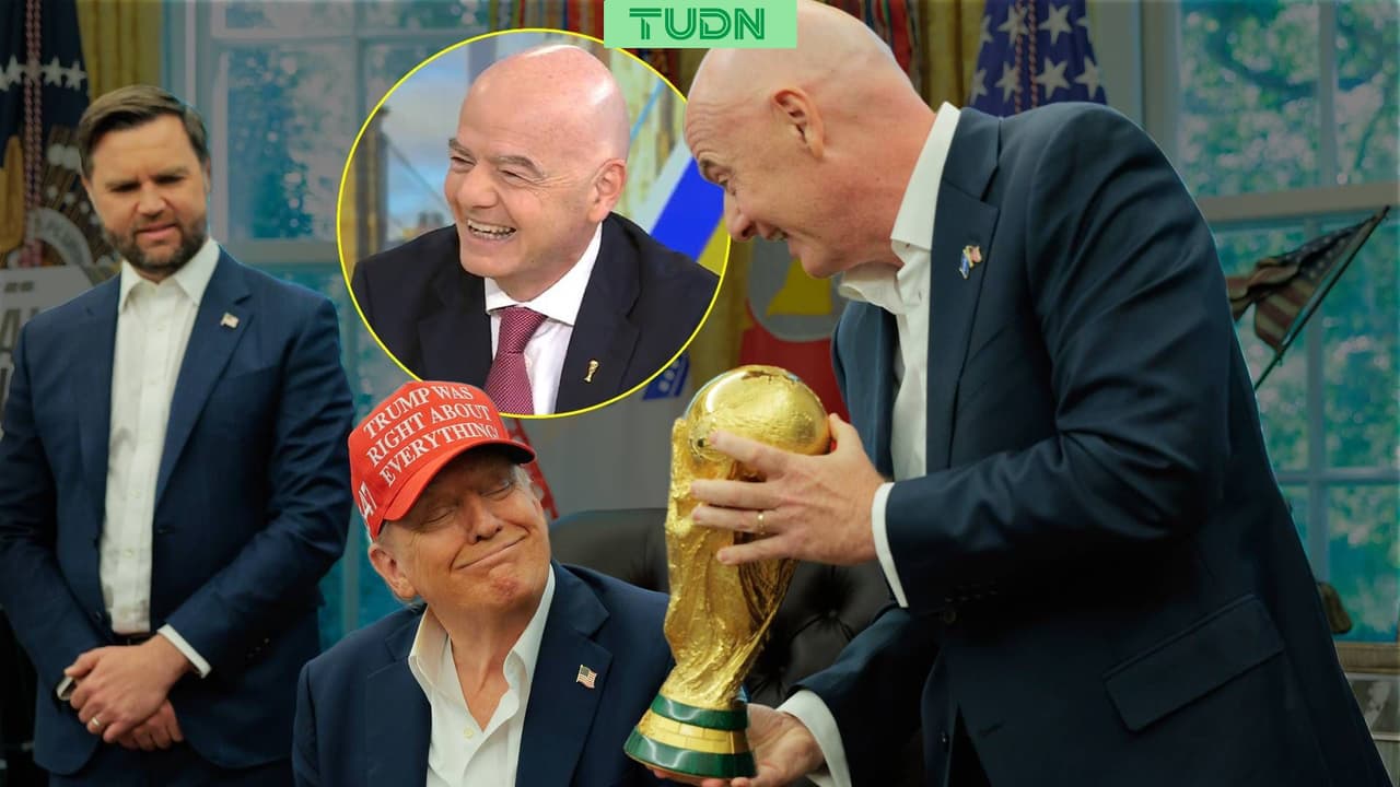 Gianni Infantino confirma que Donald Trump entregará el trofeo del Mundial 2026 junto a él en la final