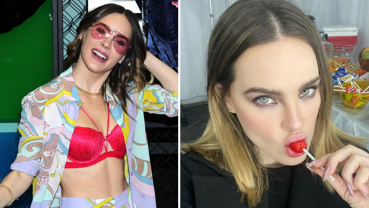 Belinda imita el acento español de una manera picante y deja a todos con la boca abierta