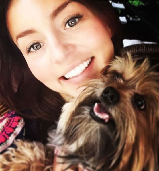 Angelique Boyer ya tiene un nuevo amor: "Amores perrunos! Tengo muchos😱😀🐶 son parte de mi vida! Él es Tutsi... ❤️️".