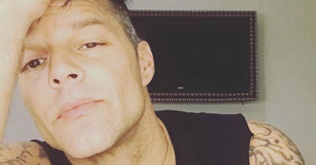 Ricky Martin se encierra a llorar y su hijo le da una gran lección de vida