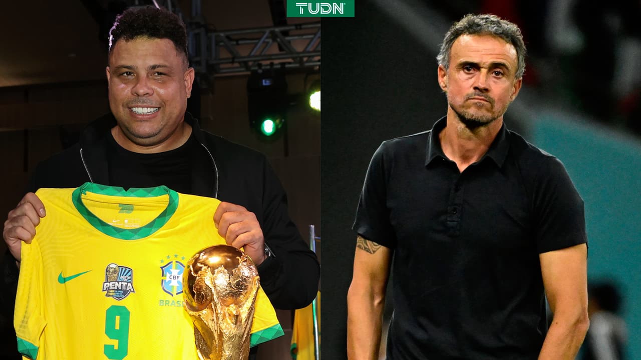 Brasil quiere sí o sí a Luis Enrique y envía a Ronaldo para negociar