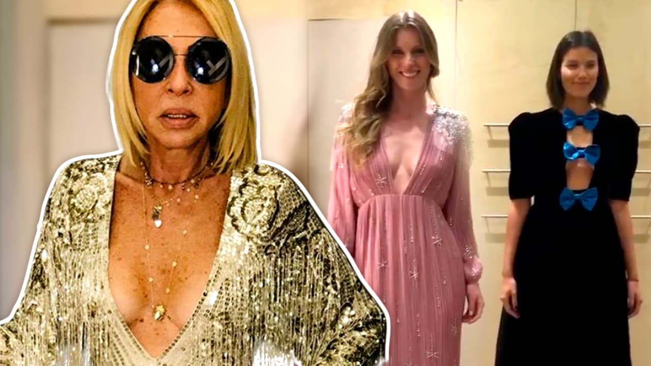 Laura Bozzo enseña tremendo escote en un desfile privado y asegura que le "queda increíble"
