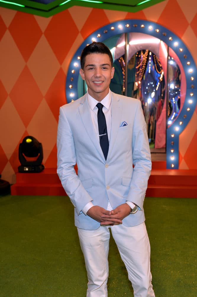 El cantante debutó el año pasado en nuestro escenario.