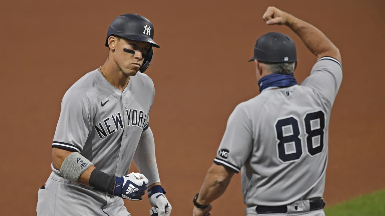 Yankees tunde a Indians con cuatro home runs sobre Shane Bieber