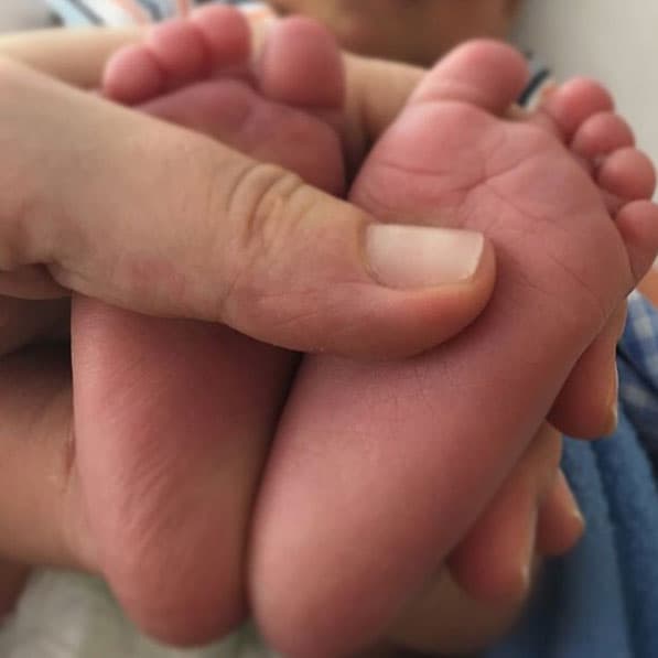 Su primogénito se llama Diego y desde que venía en camino la pareja siempre mostró todo el amor que compartían por la dulce espera de su bebé.