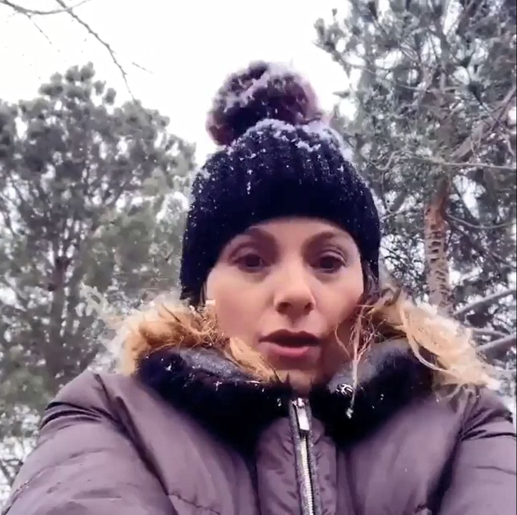 Antes de cerrar el año, viajaron a un destino donde caía nieve y así lo compartieron en sus redes sociales.