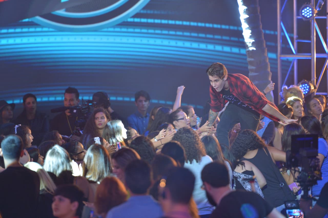 Luego de cantar "Tan fácil" de CNCO siguió a la siguiente etapa del show.