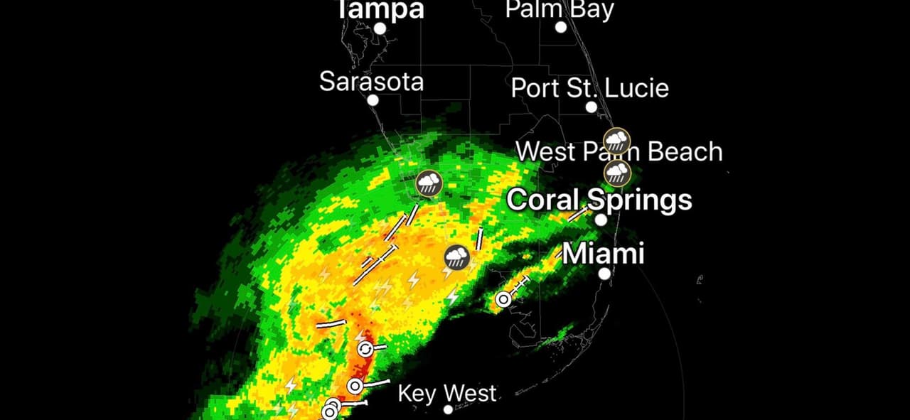 Emiten vigilancia de tormentas severas para Miami-Dade y Broward
