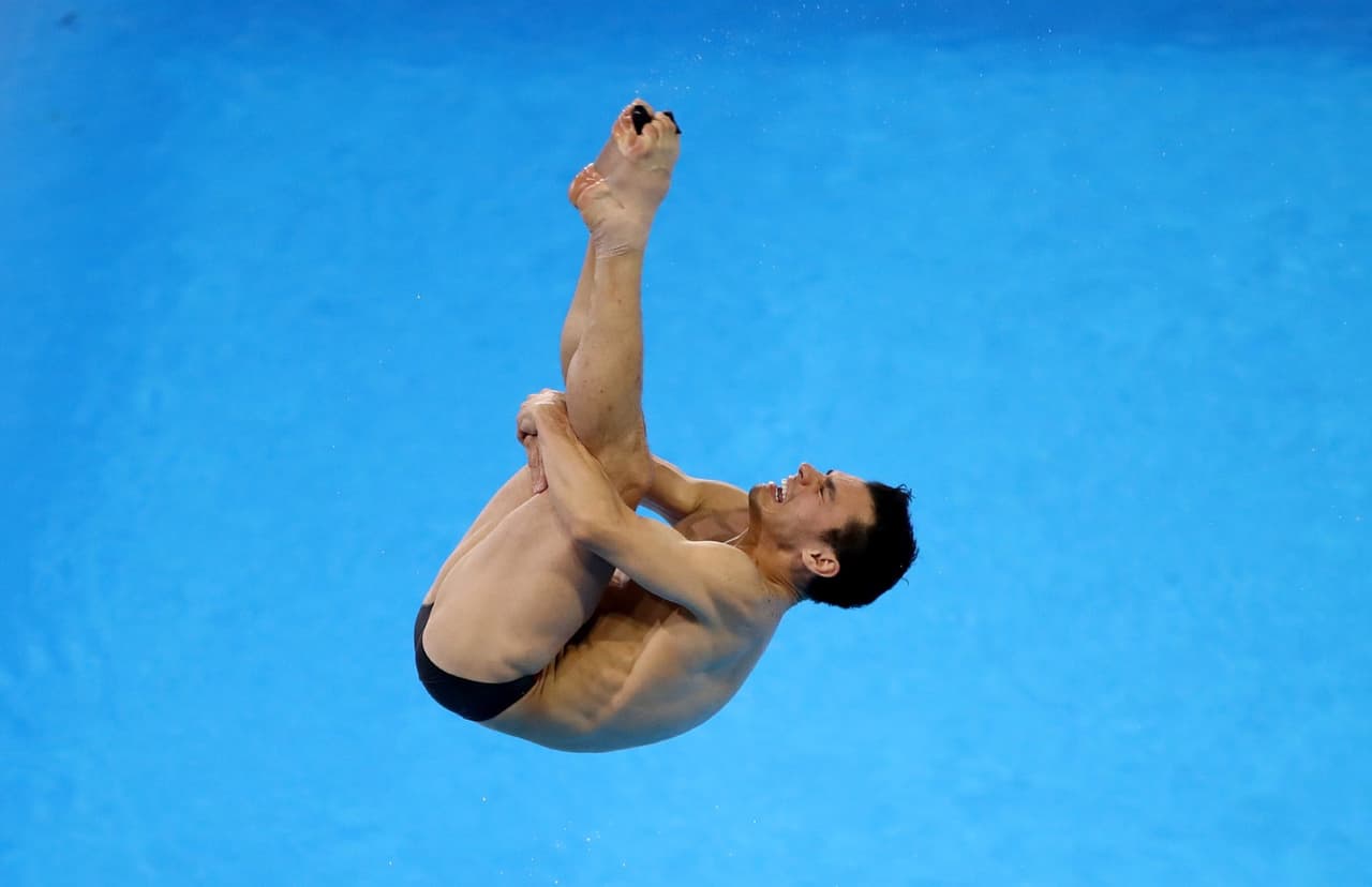 Celaya clasifica con lo mínimo y Castillo queda fuera de Final de trampolín 3 m.