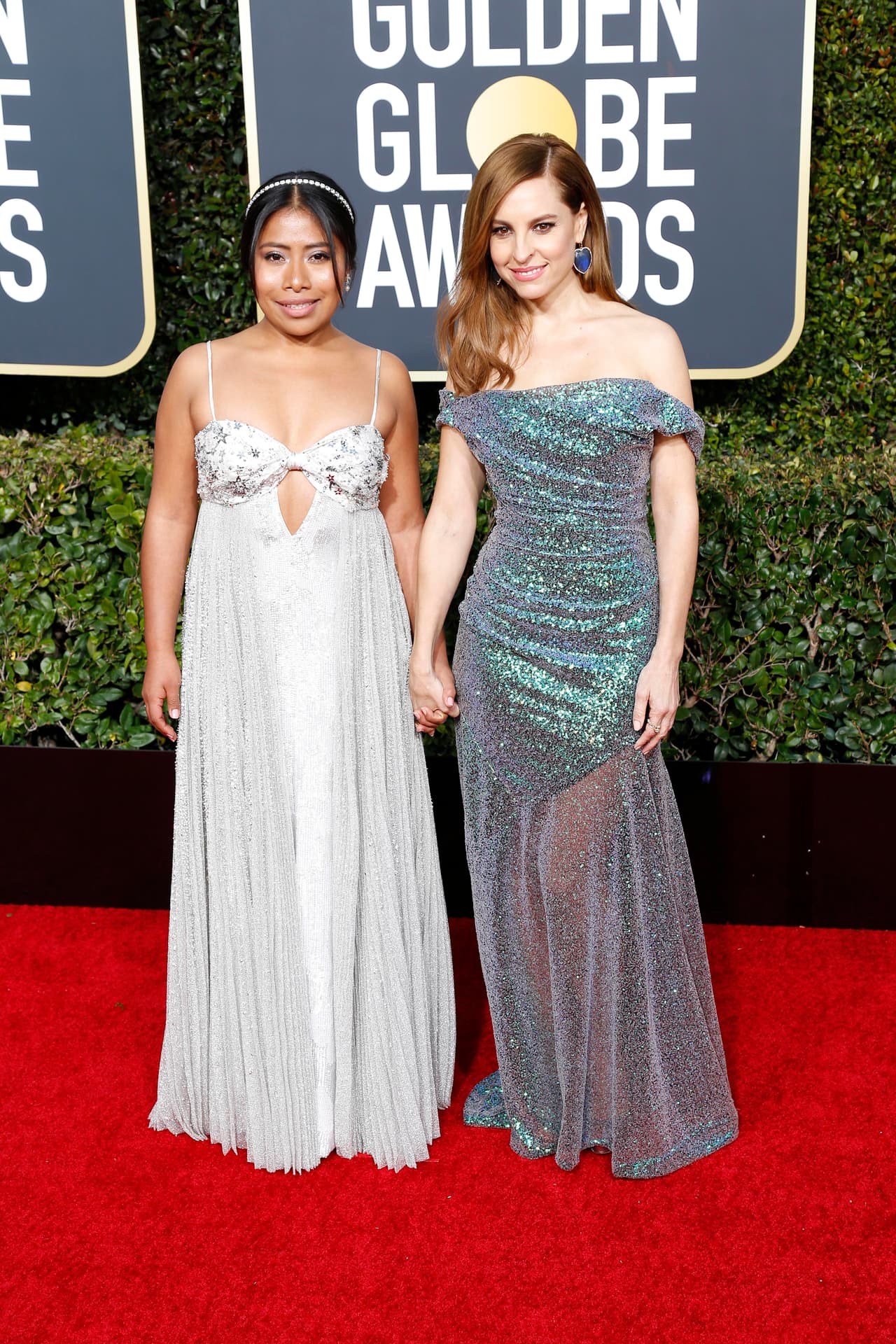 "Creo que aún no se nos quitan los nervios. Esta ceremonia es tan grande y tan hermosa que igualmente estamos disfrutando este momento", dijo la actriz a Efe durante la entrega de premios realizada en Los Ángeles, California.