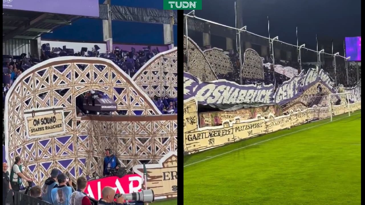 ¡Insuperable! El tifo de montaña rusa que sorprendió al Bayern Múnich