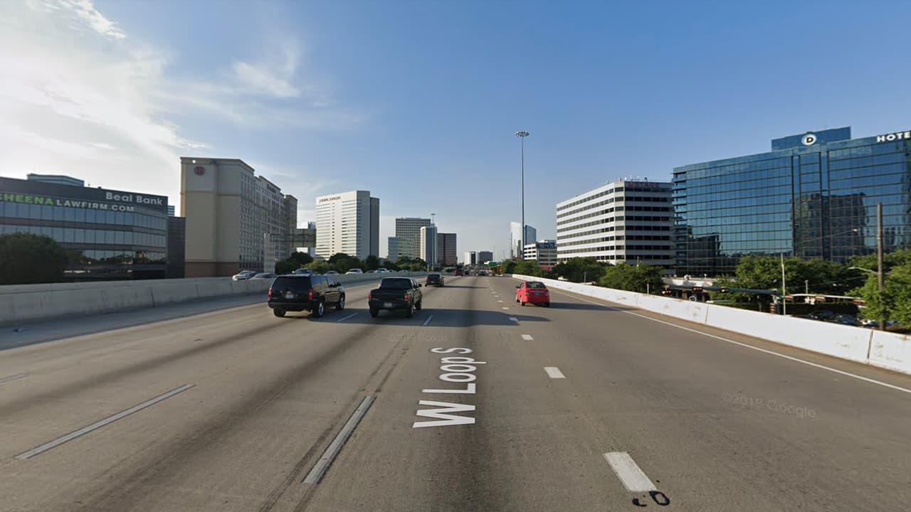 El 610 West Loop Norte, por la zona de Galleria estará afectada alrededor de las 5:00 p.m.