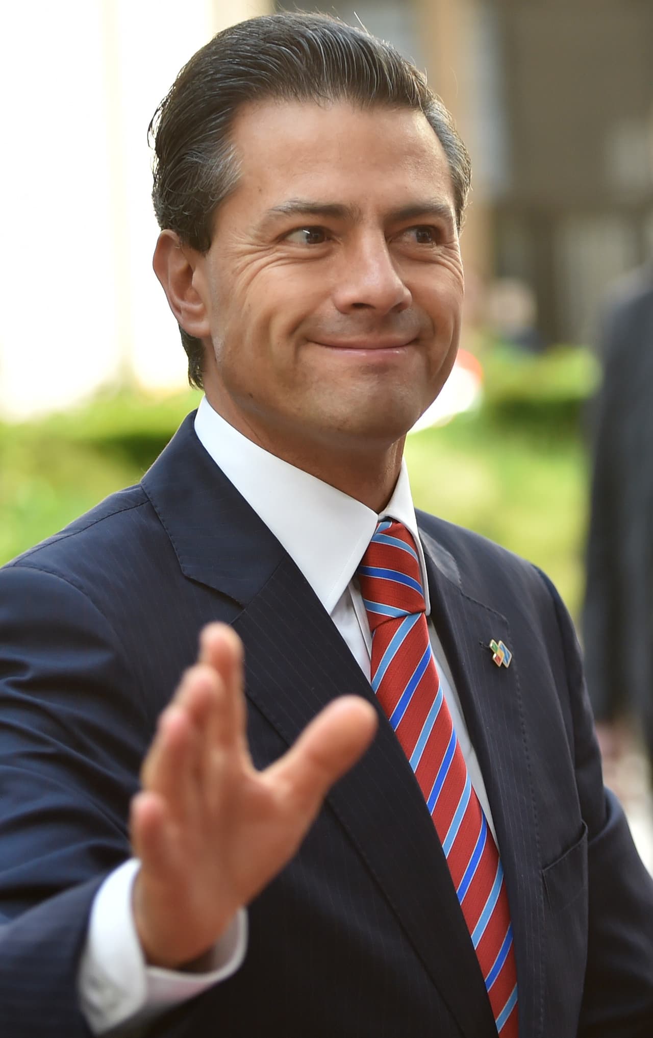 Enrique Peña Nieto. Presidente de México y padre de cuatro hijos se trata de Diego, Paulina, Alejandro y Nicole.