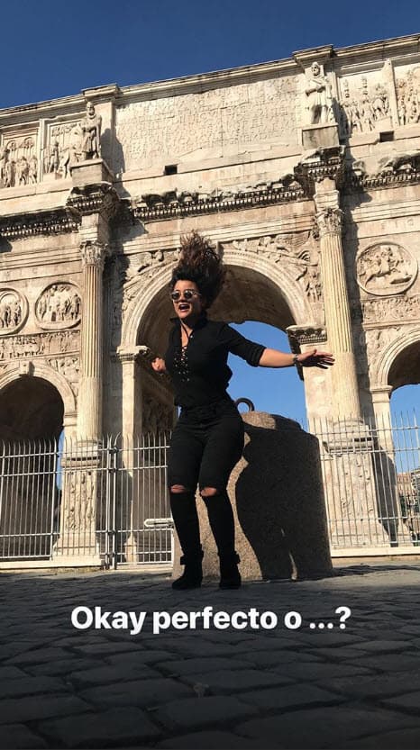 Pero cuando tocó el piso algo pasó.