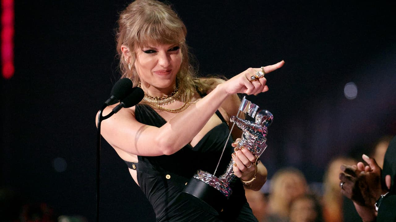 Taylor Swift la gran ganadora de los MTV VMAs 2023