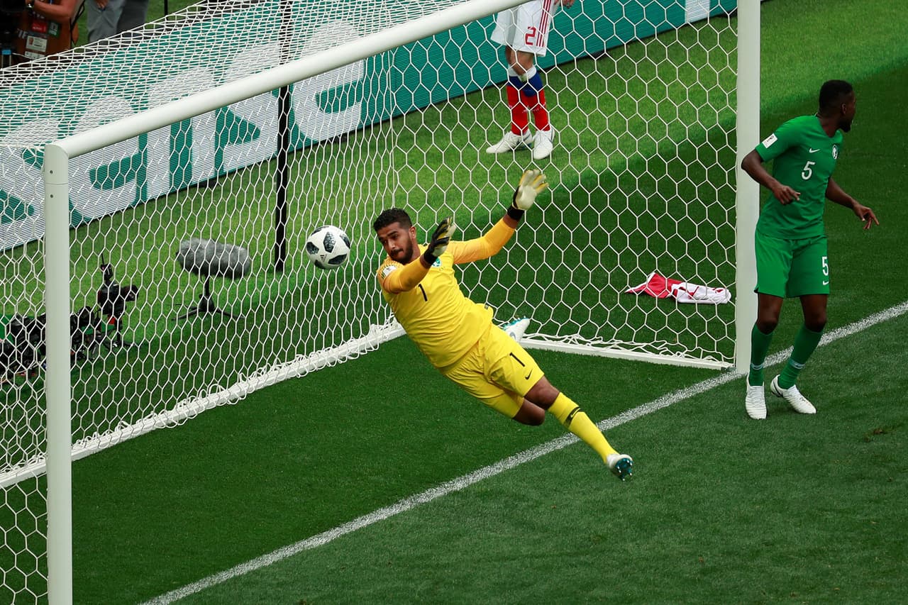 Sin embargo, a pesar del esfuerzo, el gol en contra de Arabia Saudí estaba sentenciado: era el 1-0 de Rusia.