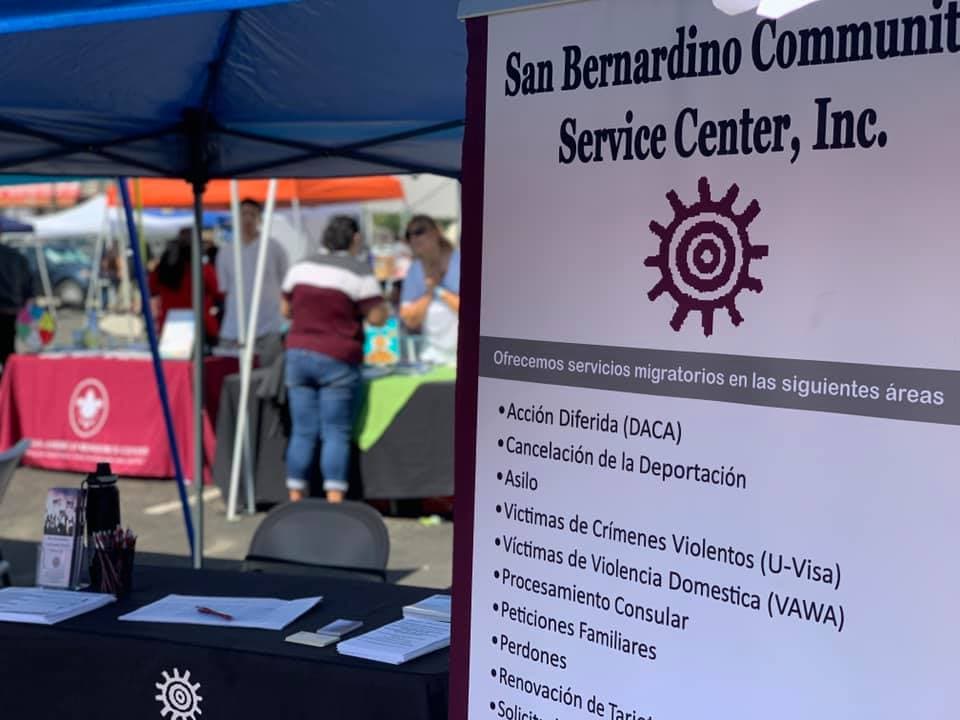 <b>San Bernardino Community Service Center: </b>Ofrecerá ayudar en la zona de Inland Empire: Inyo, Riverside, San Bernardino. (888) 444-0170 
<a href="http://www.sbcscinc.org/">www.sbcscinc.org</a>
