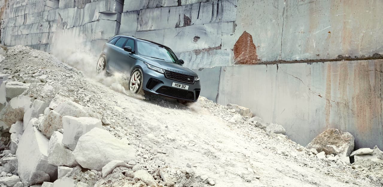<b>Segmento:</b> SUV
<br>
<b>Tamaño:</b> Mediana de lujo
<br>
<b>Vehículo:</b> Land Rover Range Rover Velar
<br>
<b>% de inventario del 2019:</b> 17.2%