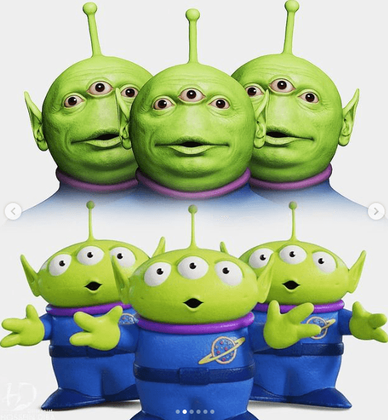 <b>Aliens </b>
<br>Con su característica frase “Nos has salvado, estamos agradecidos” los aliens verdes de la película pasaron a la historia del cine como tiernos juguetes.