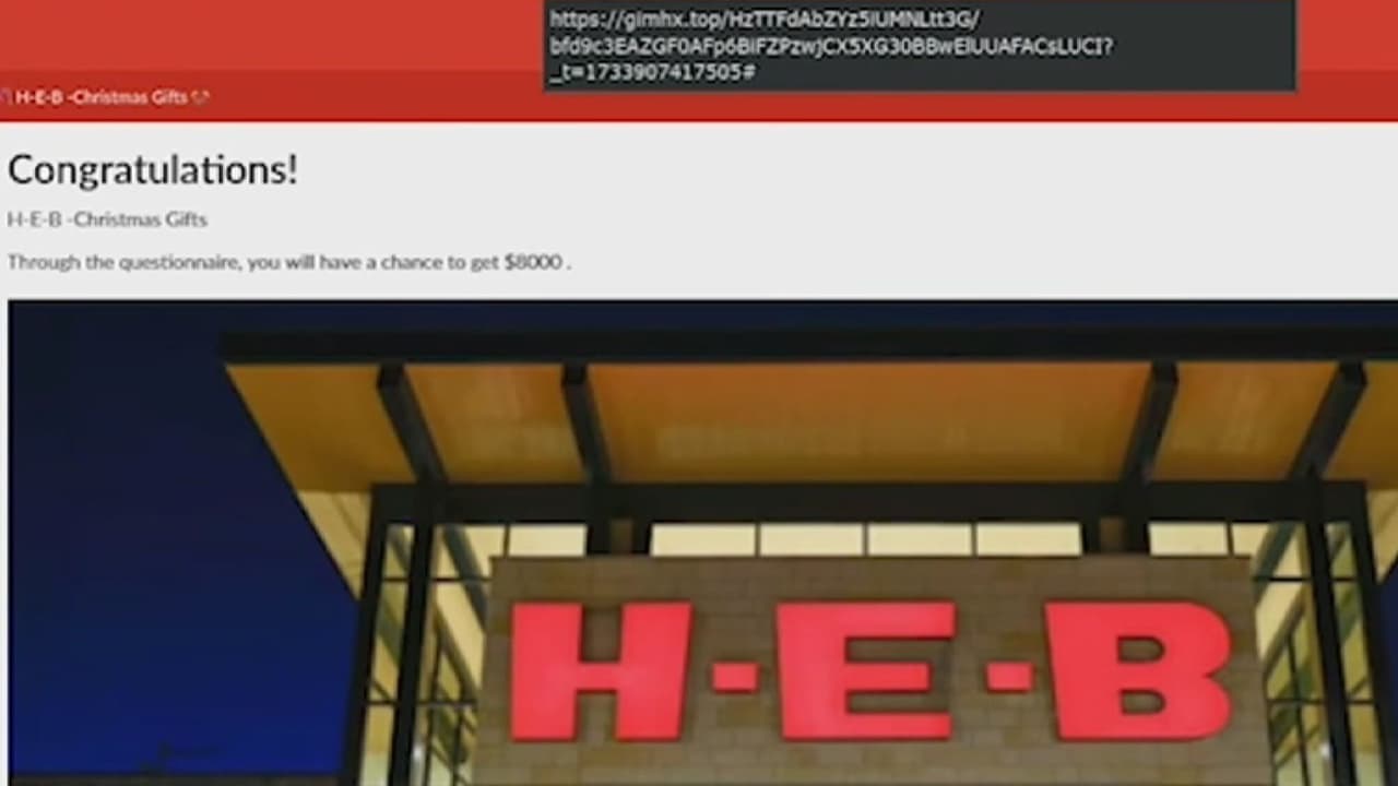 Alerta por la estafa de las supuestas tarjetas de regalo de HEB: un click puede hacerte caer